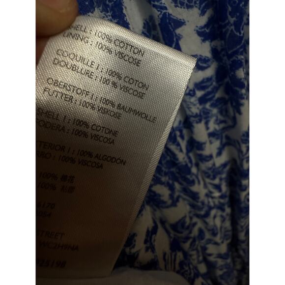 Free People Kikas Printed Maxi Dress in Floral Blue Combo Sz. XS - Picture 8 of 8